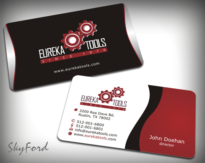 Business Card Design by SKYdesign for Eureka Tools Pte Ltd | Design #1078168