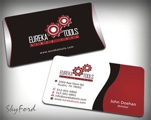 Business Card Design by SKYdesign for Eureka Tools Pte Ltd | Design: #1078168