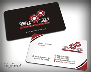 Business Card Design by SKYdesign for Eureka Tools Pte Ltd | Design: #1078171