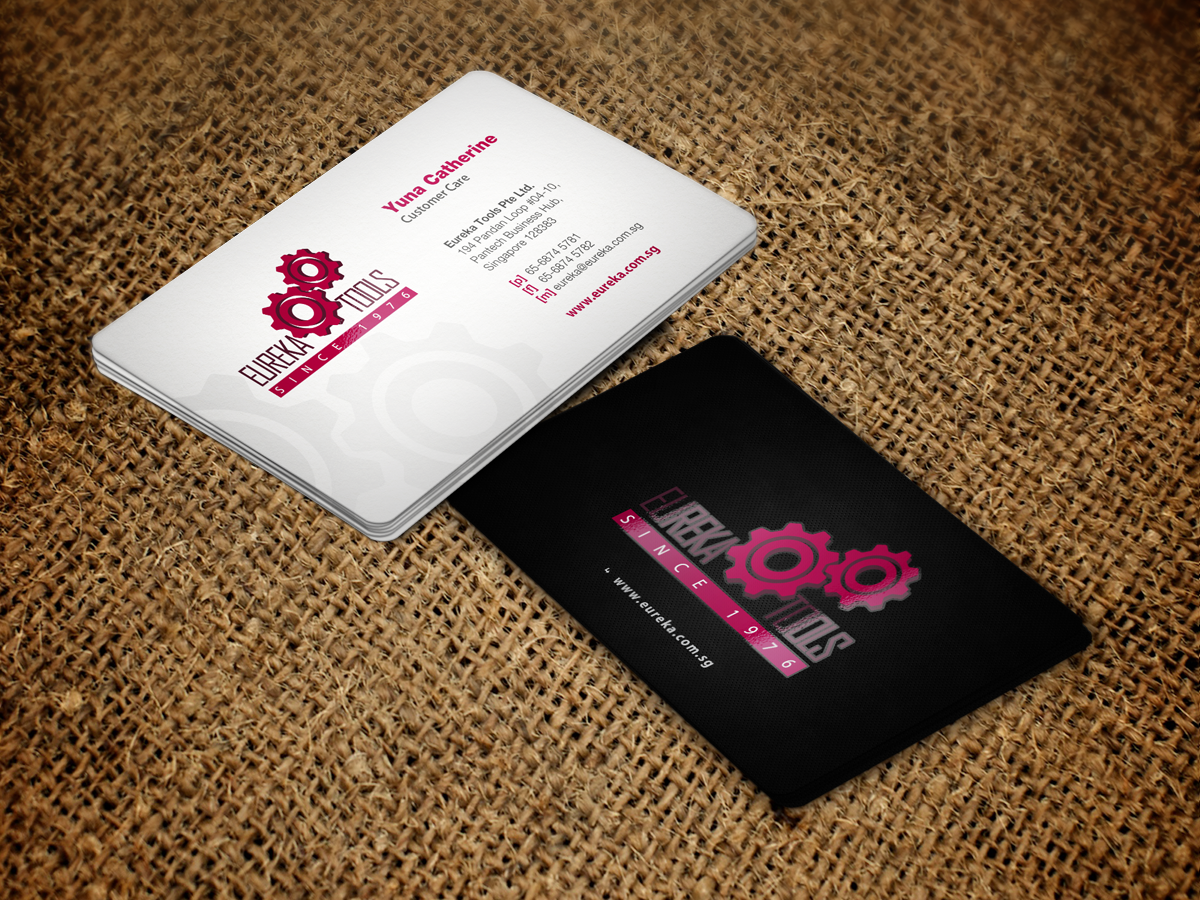 Business Card Design by anxongdzong for Eureka Tools Pte Ltd | Design #1086776