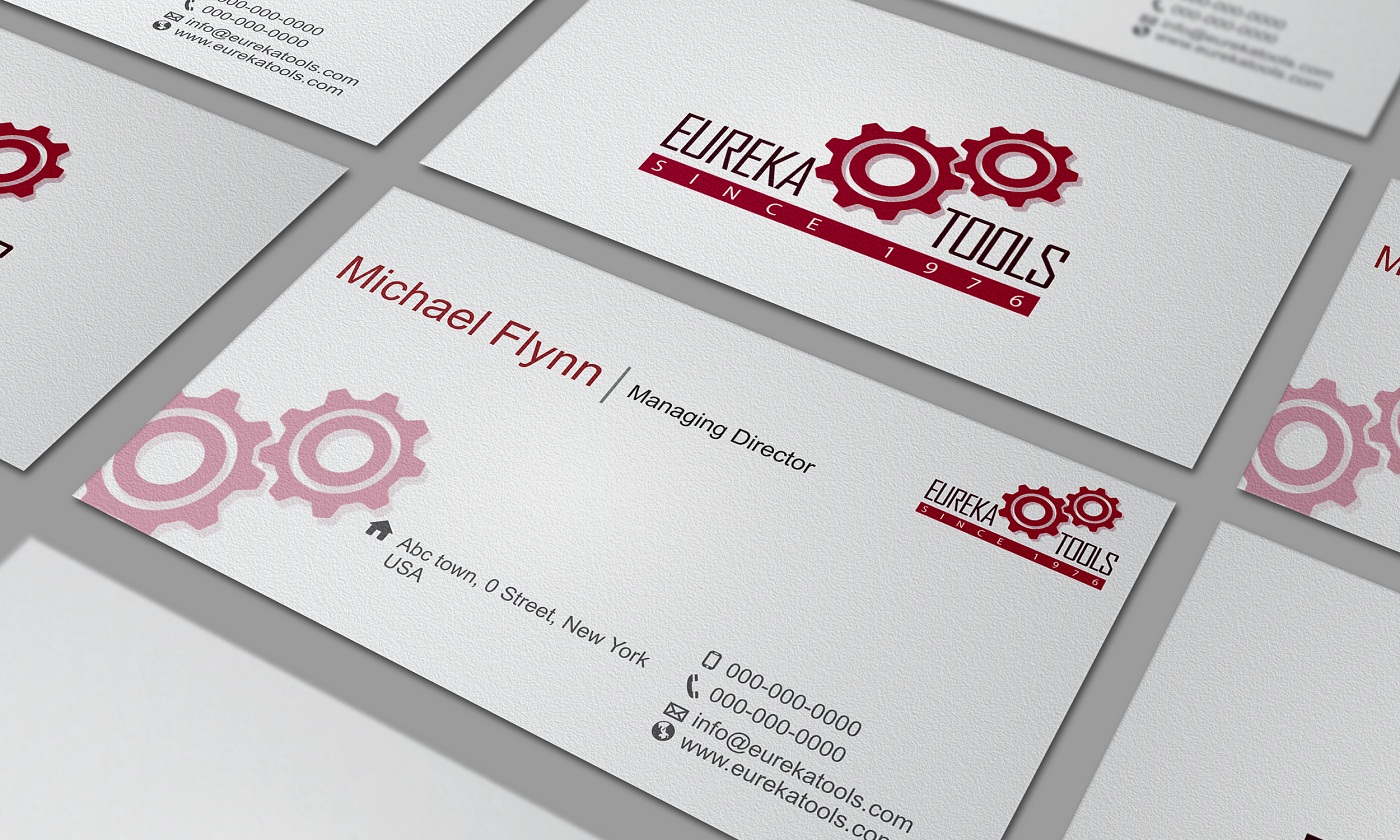 Design de Carte de Visite par Naavyd pour Eureka Tools Pte Ltd | Design #1084880