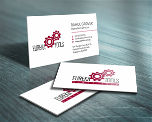 Visitenkarten-Design von HYPdesign für Eureka Tools Pte Ltd | Design: #1080950