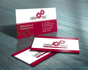 Business Card Design by HYPdesign for Eureka Tools Pte Ltd | Design: #1080954