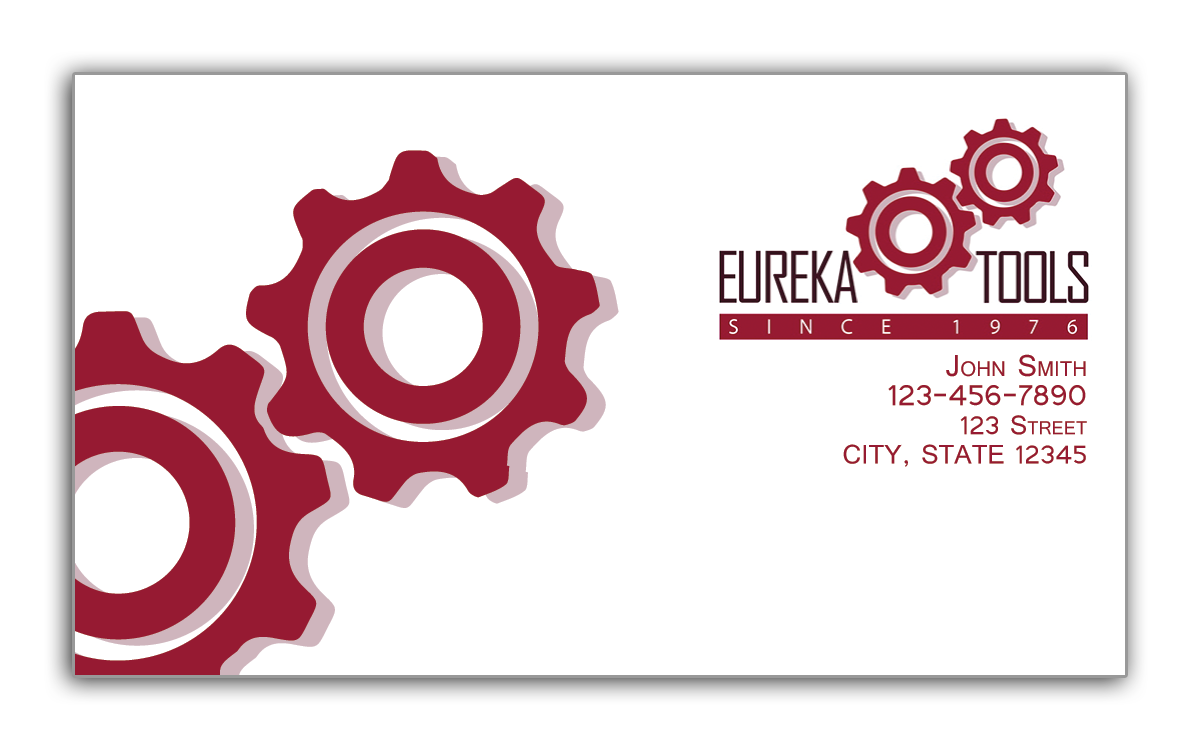 Business Card Design by Electric Llama Designs for Eureka Tools Pte Ltd | Design #1103937