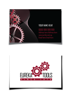 Business Card Design by RaquelBaiao for Eureka Tools Pte Ltd | Design: #1077154
