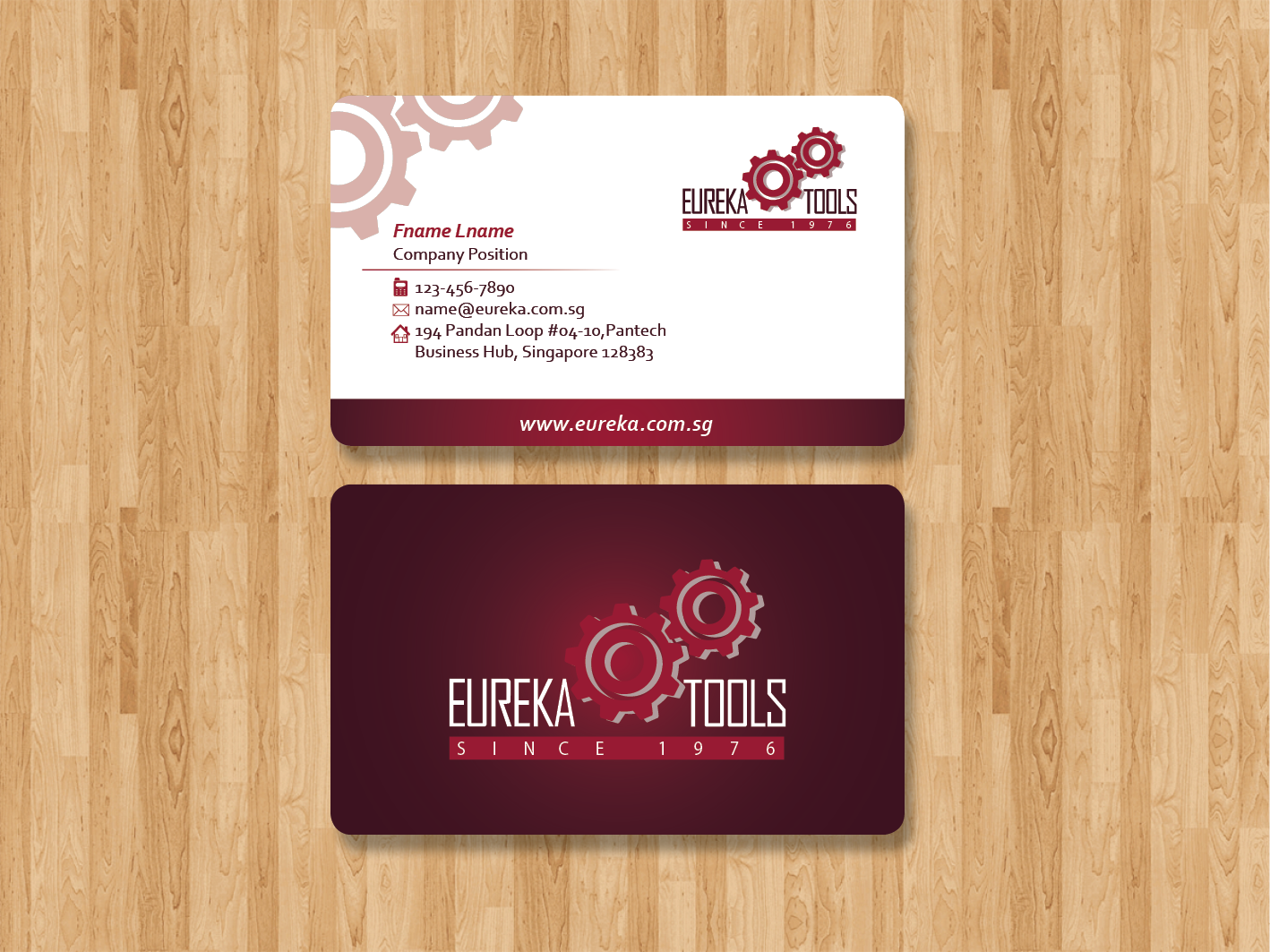 Business Card Design by KeyIdea for Eureka Tools Pte Ltd | Design #1095460