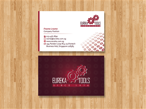 Business Card Design by KeyIdea for Eureka Tools Pte Ltd | Design: #1098510