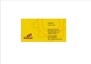 Business Card Design by Woods Design  for Eureka Tools Pte Ltd | Design: #1097713