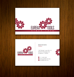 Visitenkarten-Design von gulduk für Eureka Tools Pte Ltd | Design #1081085