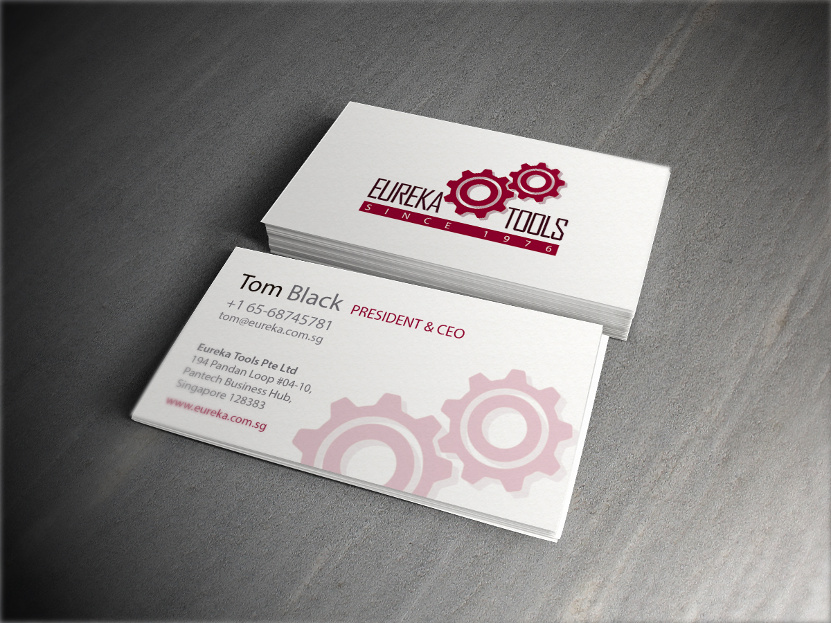 Business Card Design by Circa82 for Eureka Tools Pte Ltd | Design #1075857