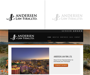 Logo Design by CreativeTrick for Andersen Law Firm, Ltd. | Design: #4040143
