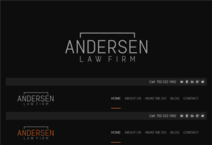 Logo Design by o_o for Andersen Law Firm, Ltd. | Design: #4012111