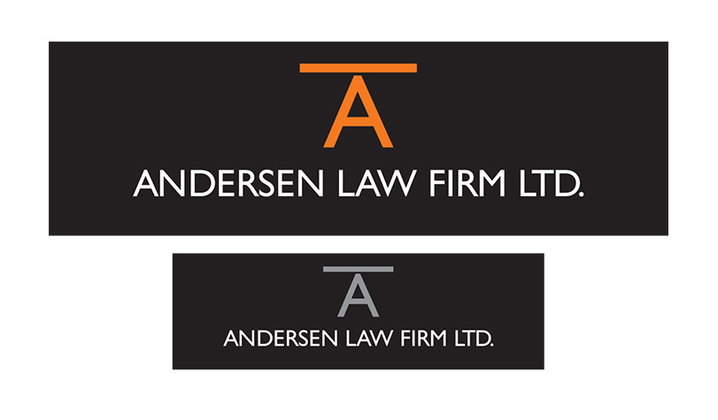 Logo Design by Innerworld Designs ltd. for Andersen Law Firm, Ltd. | Design #3967196