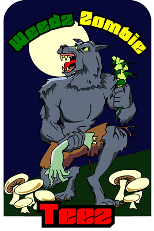 Diseño de Camiseta por ChrisMoon para WeedzZombie Teez | Diseño #3975719