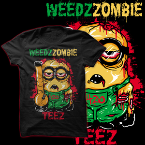 Diseño de Camiseta por JTHD para WeedzZombie Teez | Diseño #3989741