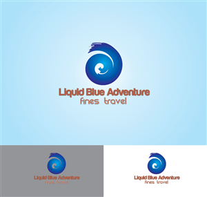 Logo Design by mahdi for liquid blue adventures | Design #1084153