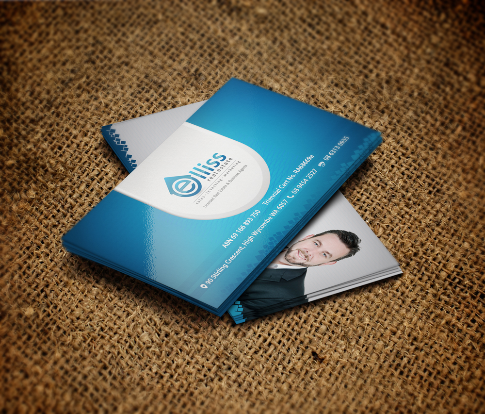 Diseño de Tarjeta de Presentación por Artsenal para Elliss Real Estate | Diseño #3979918