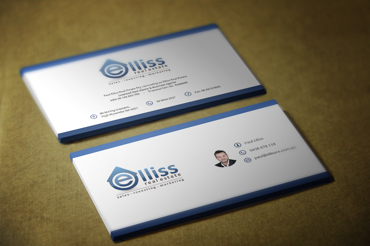 Business Card Design by Alex Andu for Elliss Real Estate | Design #3990809