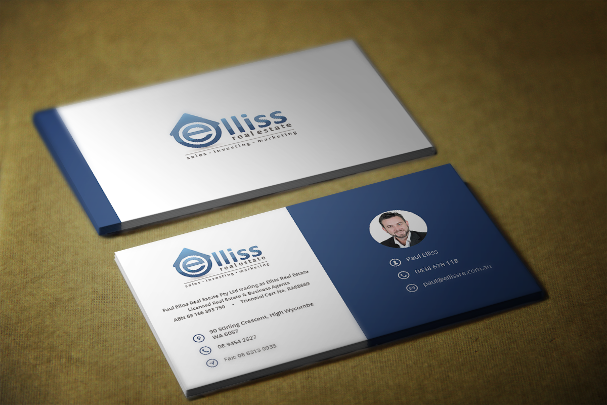 Diseño de Tarjeta de Presentación por Alex Andu para Elliss Real Estate | Diseño #3990811