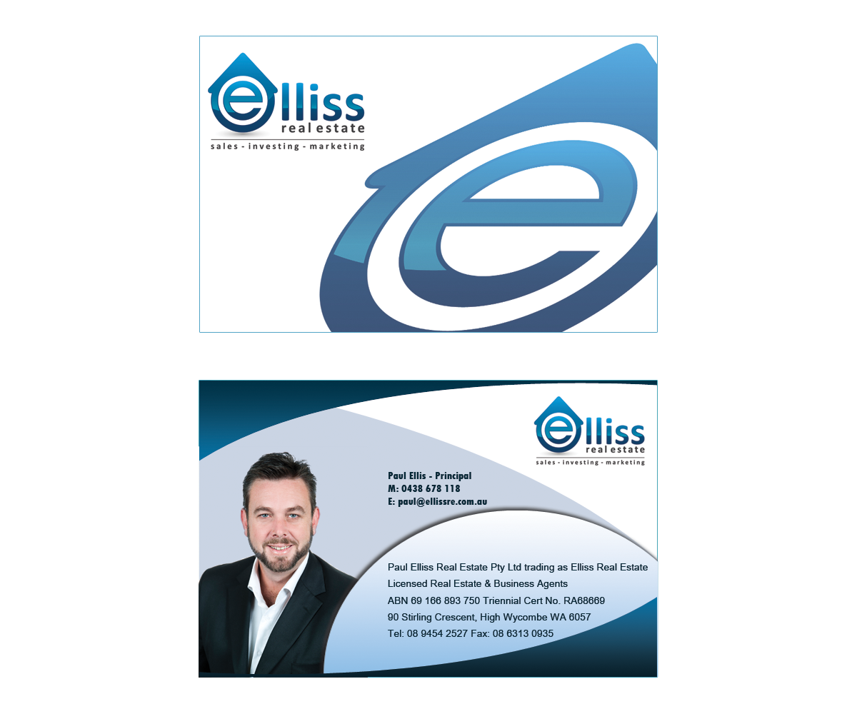 Design de Carte de Visite par Def Innov pour Elliss Real Estate | Design #3972541