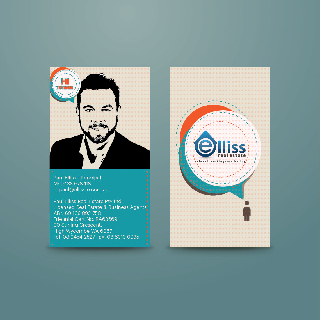 Business Card Design by Amrita Das for Elliss Real Estate | Design #3993092