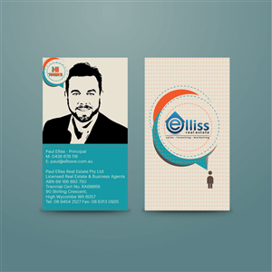 Business Card Design by Amrita Das for Elliss Real Estate | Design: #3993108