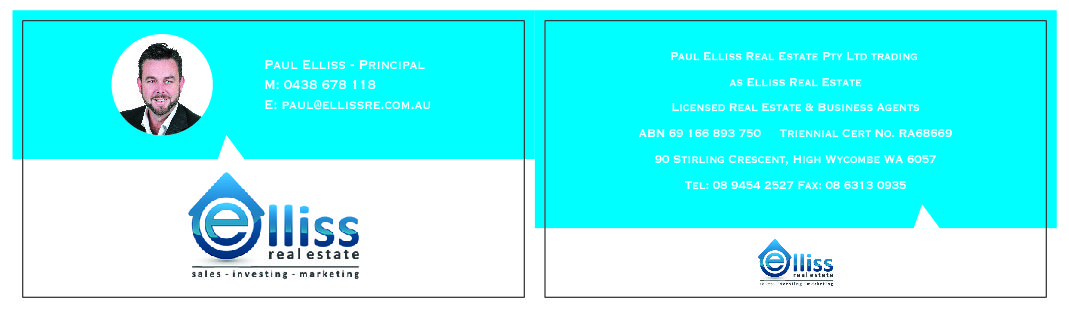 Business Card Design by Eming888 for Elliss Real Estate | Design #3985938