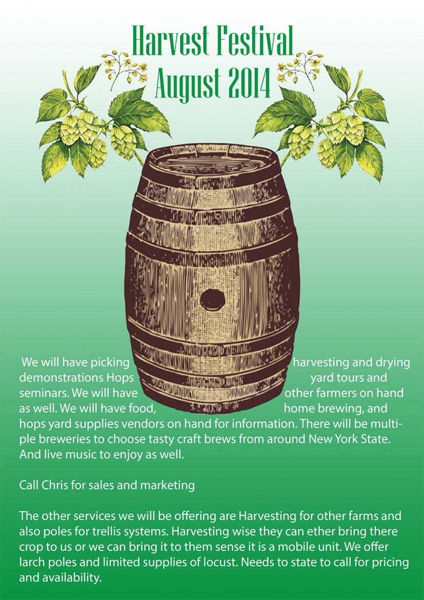 Broschüren-Design von mohanad.jar für Crooked Creek Hops Farm | Design #3977242