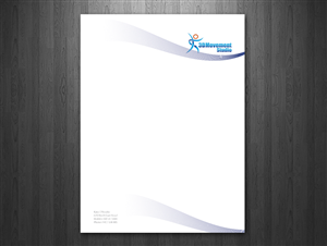 3DMovement Studio | Letterhead Design by Sonya