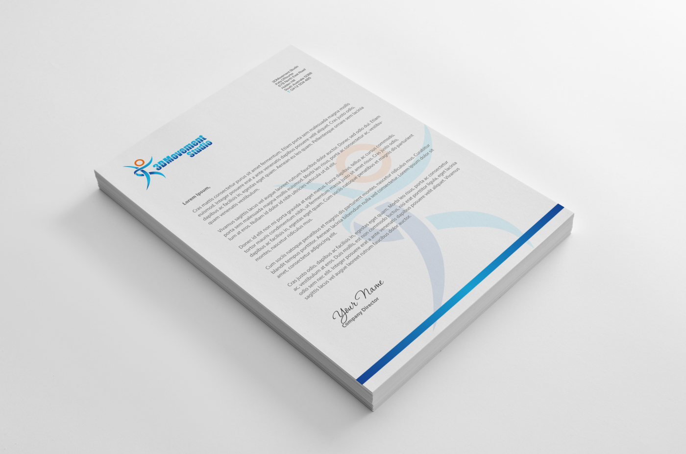 Letterhead Design by HYPdesign for this project | Design #1077837