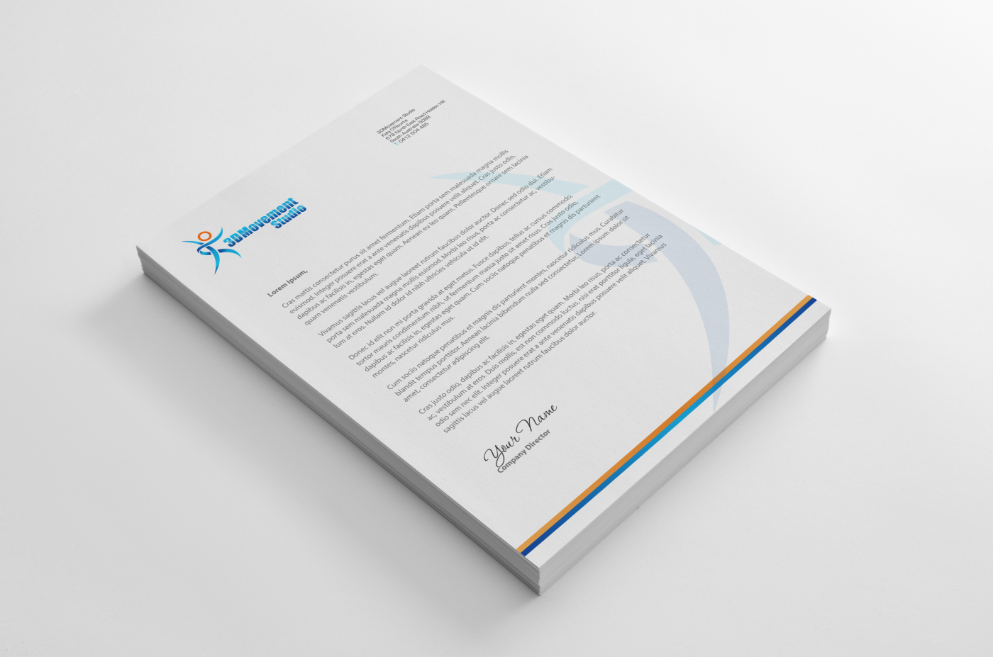Letterhead Design by HYPdesign for this project | Design #1077839
