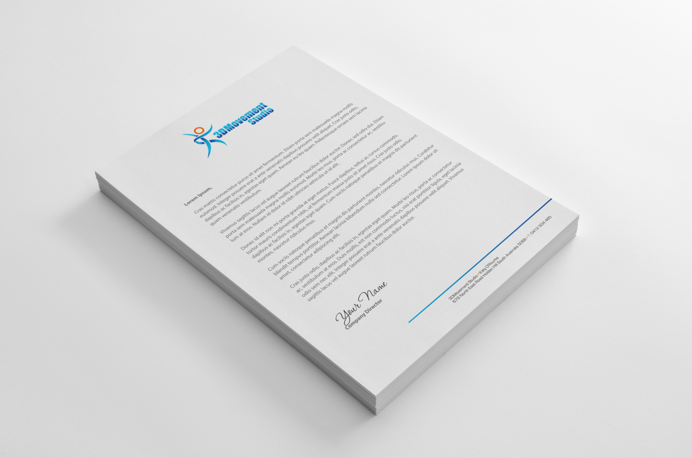Letterhead Design by HYPdesign for this project | Design #1077843