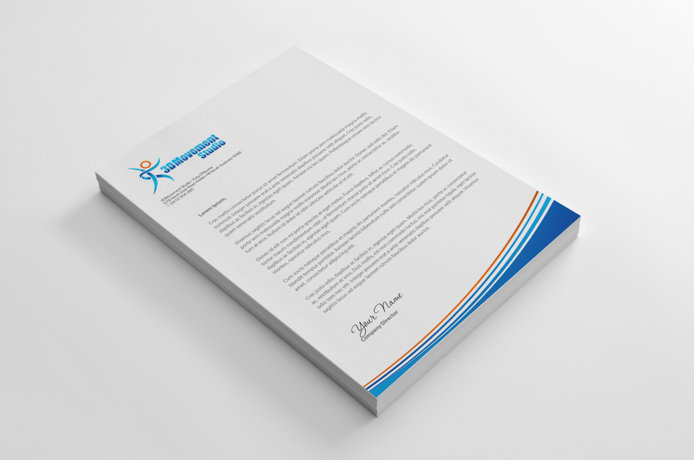 Letterhead Design by HYPdesign for this project | Design #1077844