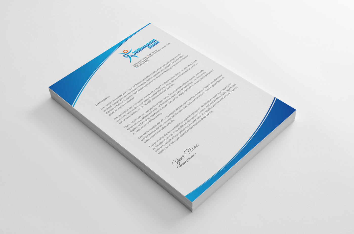 Letterhead Design by HYPdesign for this project | Design #1077845