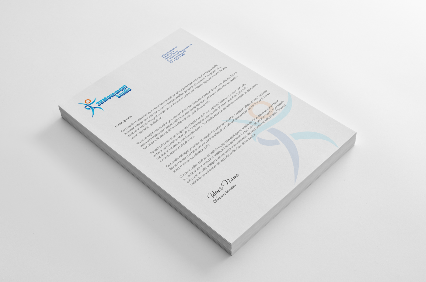 Letterhead Design by HYPdesign for this project | Design #1086304