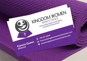 Business Card Design by Elkana Letting for Kingdom Women Ministries | Design #3985786