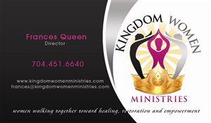 Business Card Design by Hardcore Design for Kingdom Women Ministries | Design: #4056549