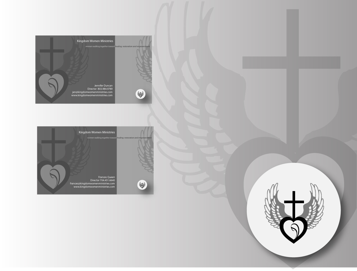 Business Card Design by kaveesha for Kingdom Women Ministries | Design #3996220