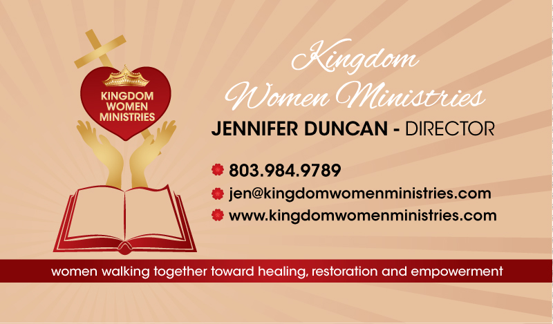 Business Card Design by shakar for Kingdom Women Ministries | Design #4001513