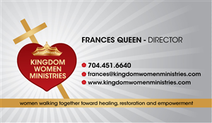 Business Card Design by shakar for Kingdom Women Ministries | Design: #4001517
