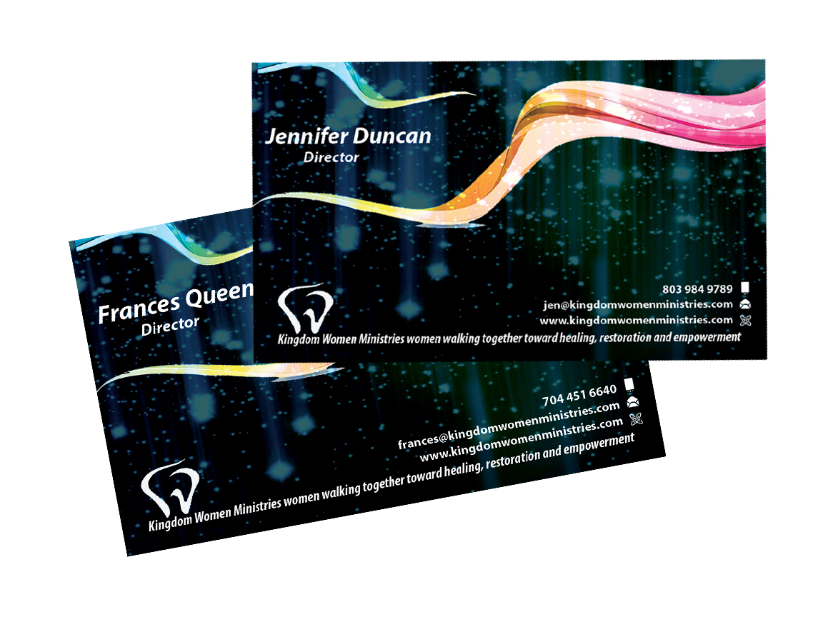 Business Card Design by Donrockz for Kingdom Women Ministries | Design #3989576