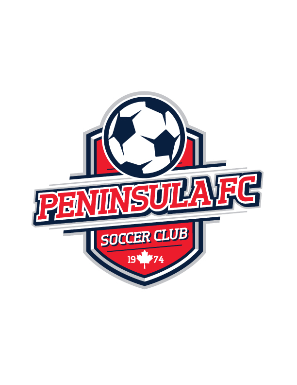 club logo design for peninsula fc by royalroosterdesign design