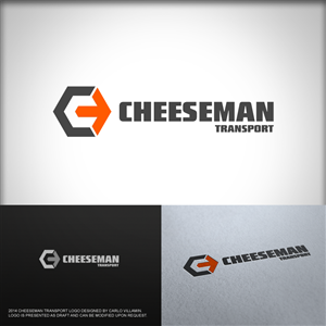 Logo-Design von carlomagno für Cheeseman Transport | Design: #3984998