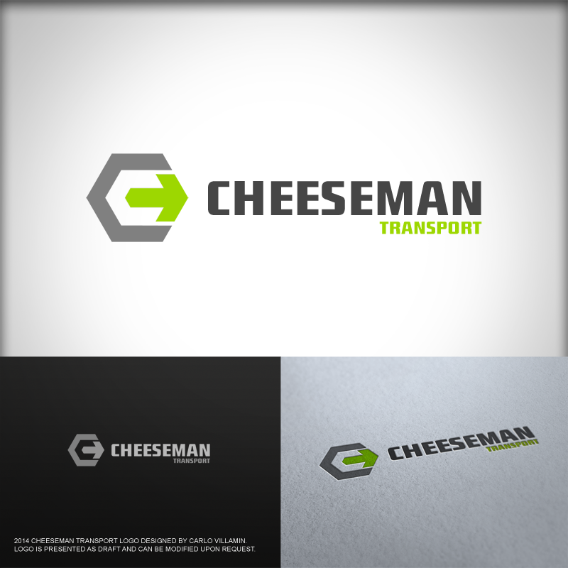 Logo-Design von carlomagno für Cheeseman Transport | Design: #4041199