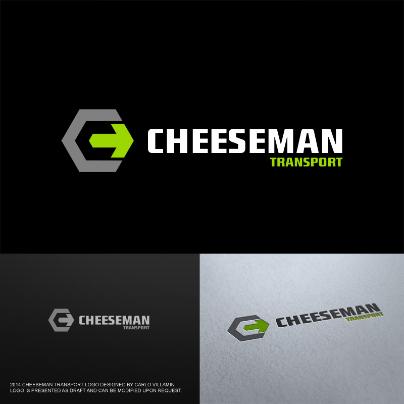 Logo Design by carlomagno for Cheeseman Transport | Design #4041200