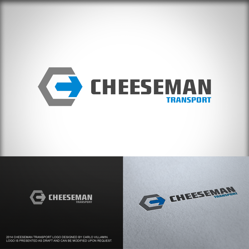Logo Design by carlomagno for Cheeseman Transport | Design #4041201