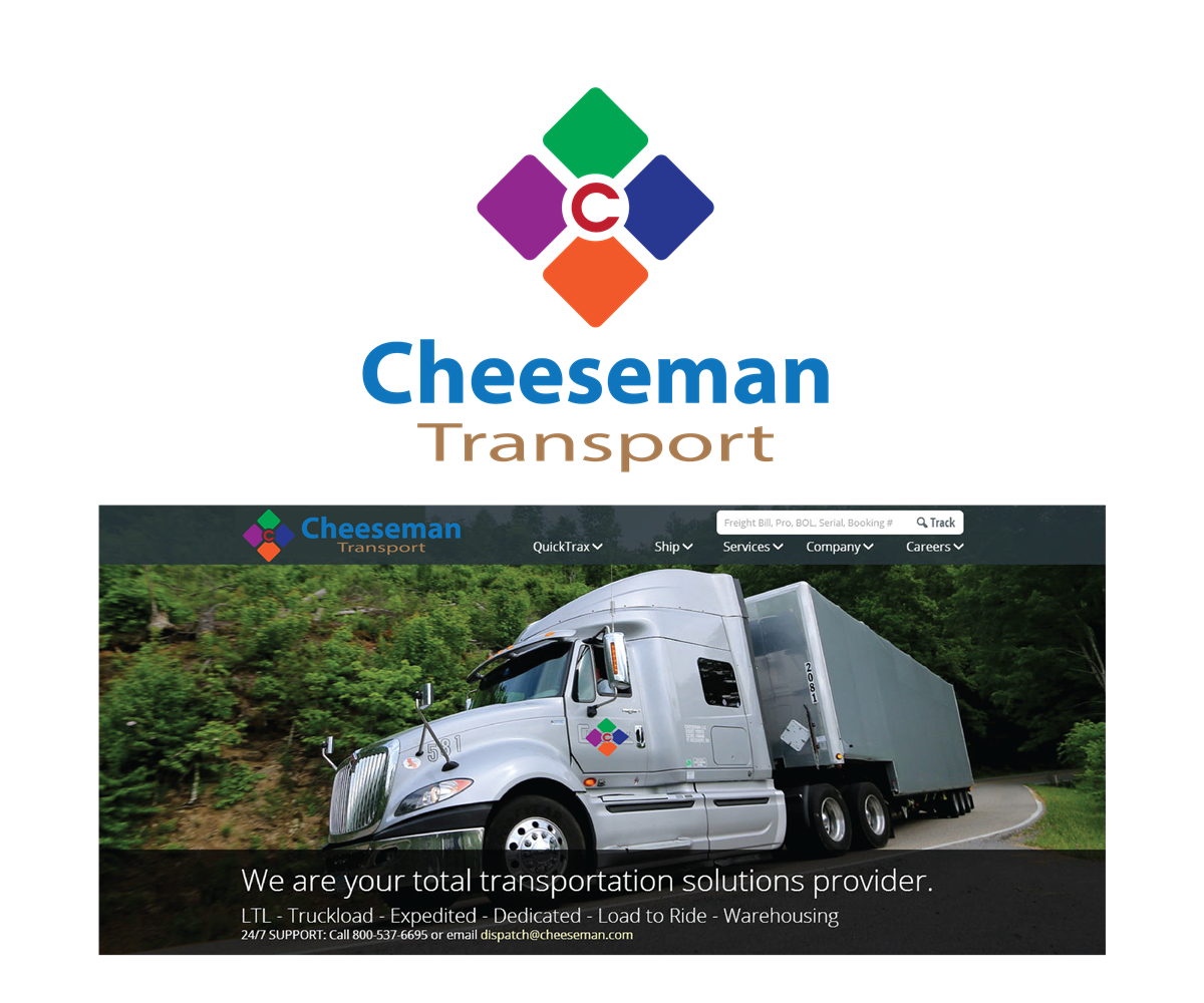 Logo Design by jaduger for Cheeseman Transport | Design #3984675