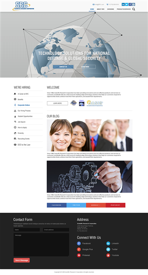SRC IT Solutions Provider  | Web Design by Behriatech
