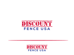 Logo Design by HK Creatives for Discount Fence USA | Design: #3979894