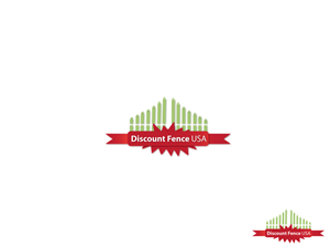 Logo Design by alaster for Discount Fence USA | Design #3976967
